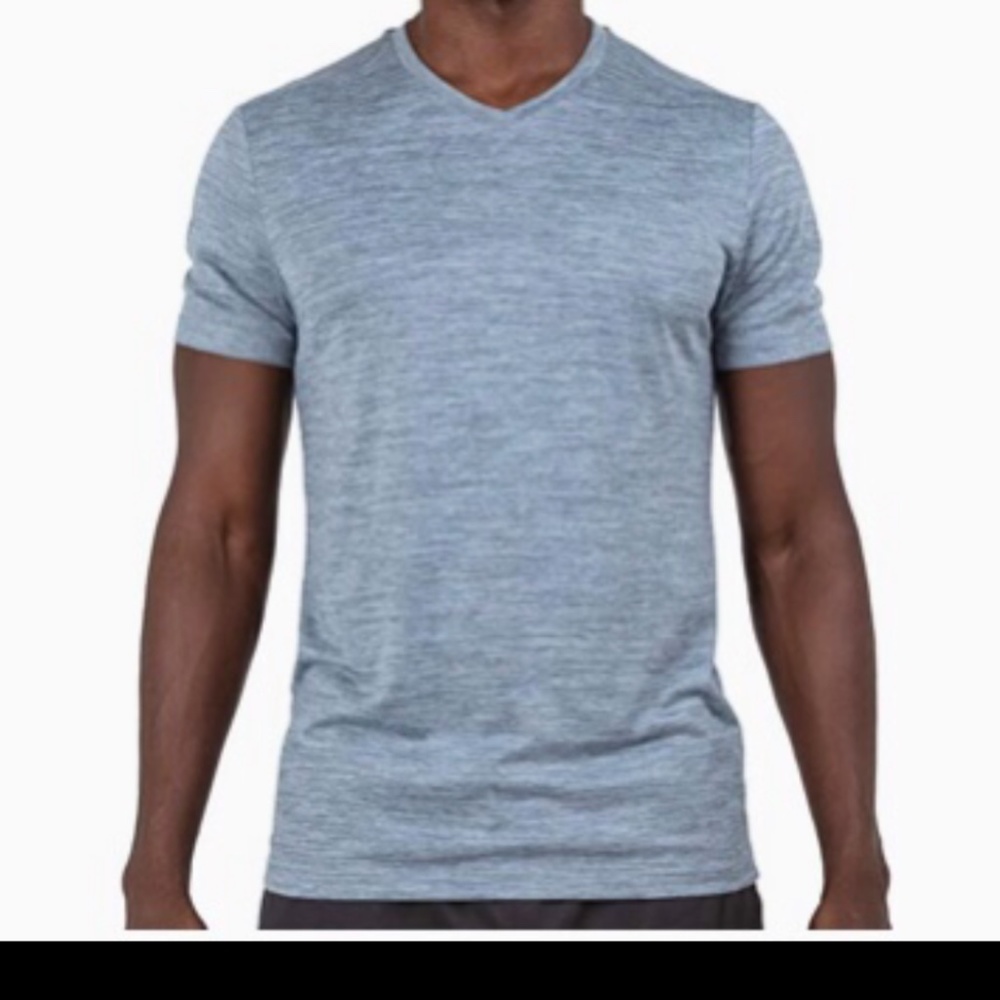 Alive Qwick Dry V-Neck T-Shirt